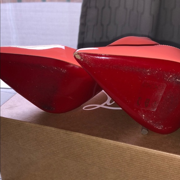 Christian Louboutin So Kate 120 Color Flamingo - Picture 3 of 5